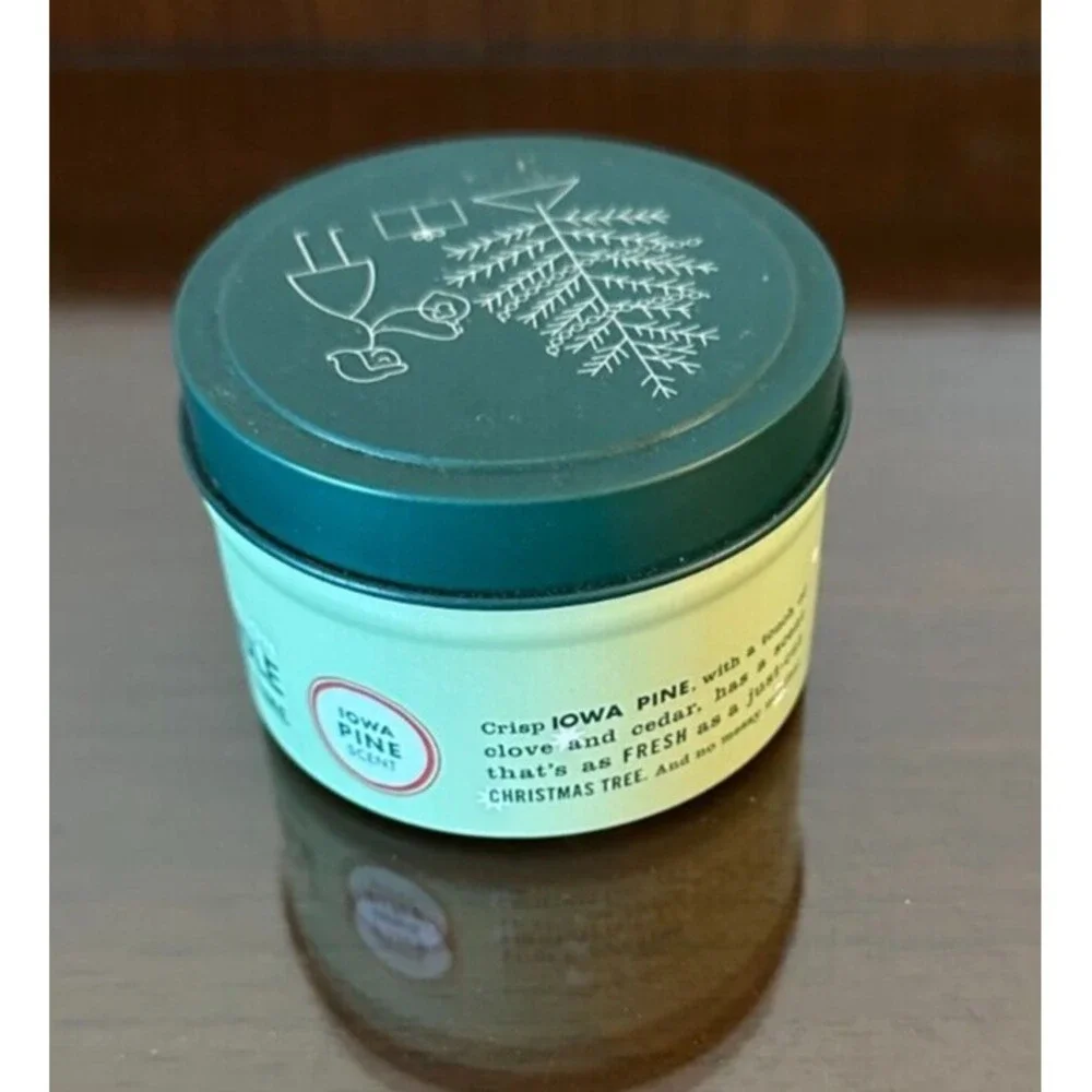 MRS. MEYERS Clean Day Soy Candle 2.9 oz. LE Iowa Pine Scent NEVER USED‎